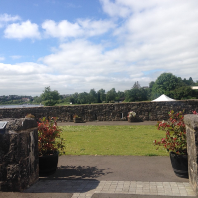 Castle Garden In Sunshine