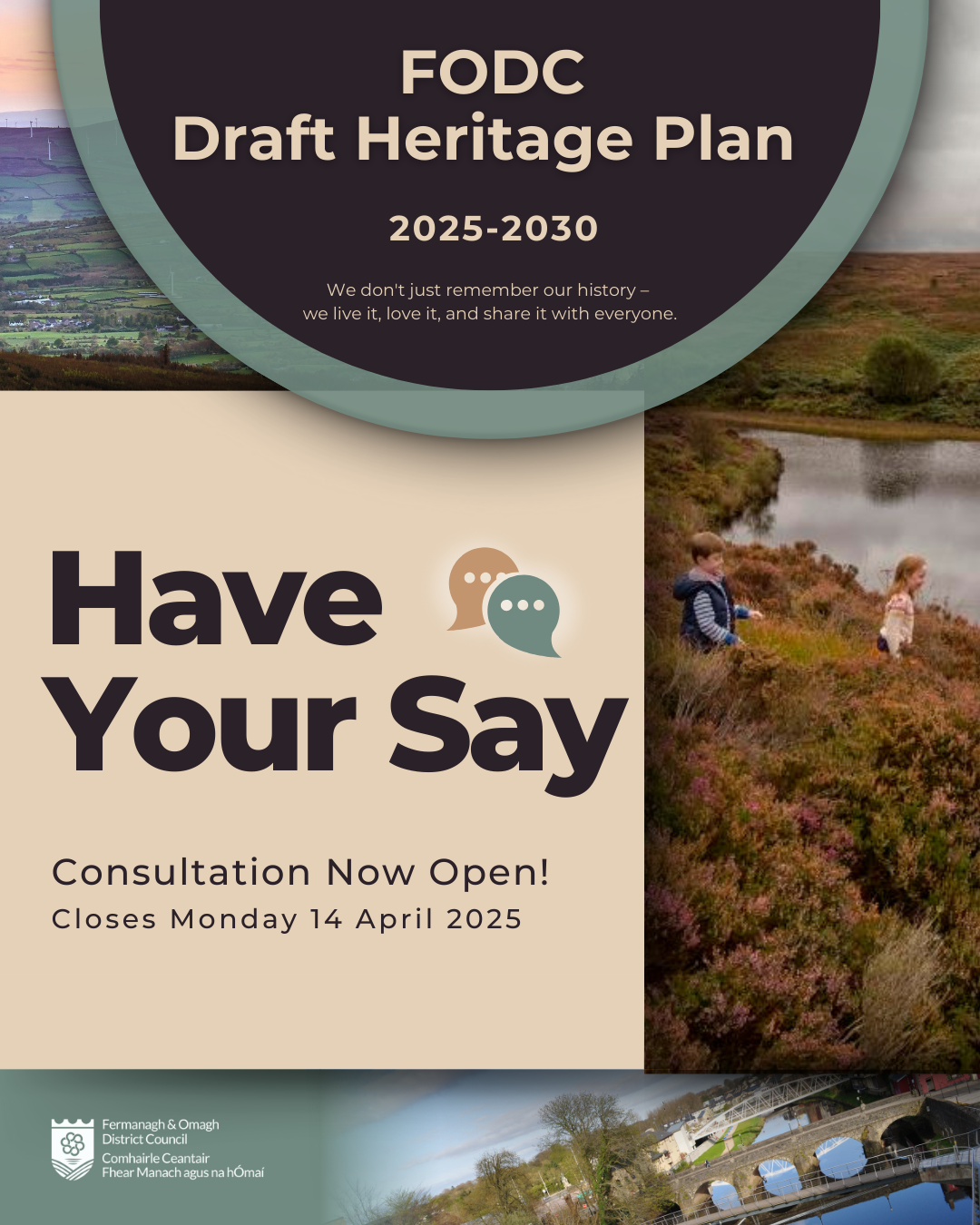 Heritage Plan Consultation Poster