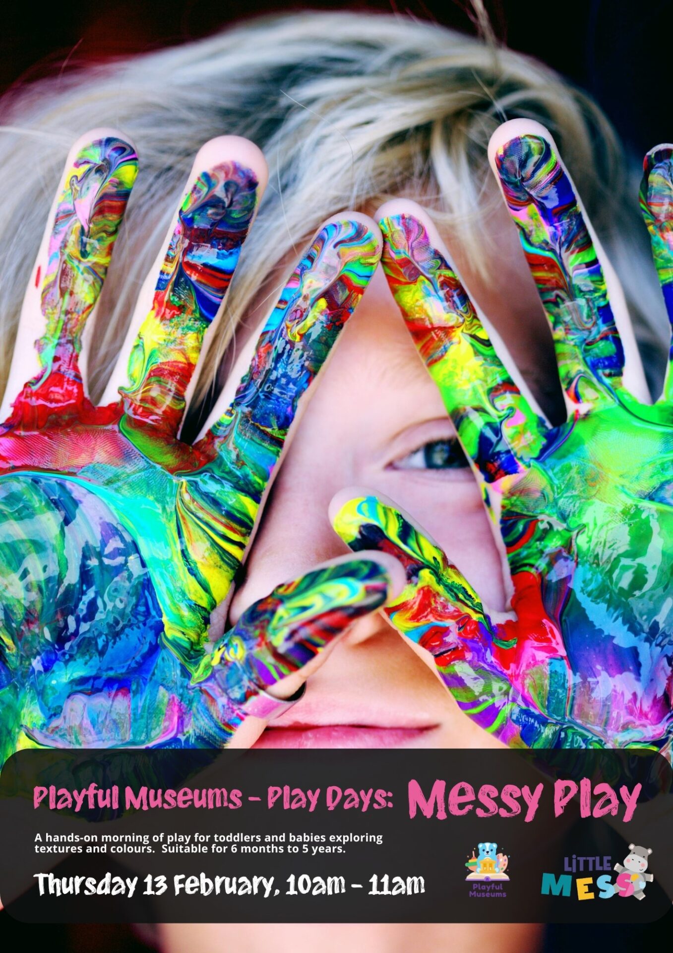 Messy Play Days Poster