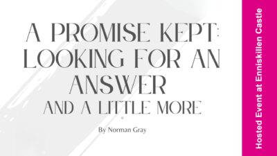 A Promise Kept: Looking for an Answer and A Little More